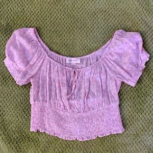 Pink Rose Babydoll top